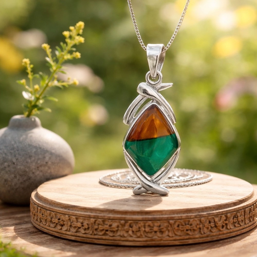 Multi Banded Onyx Necklace